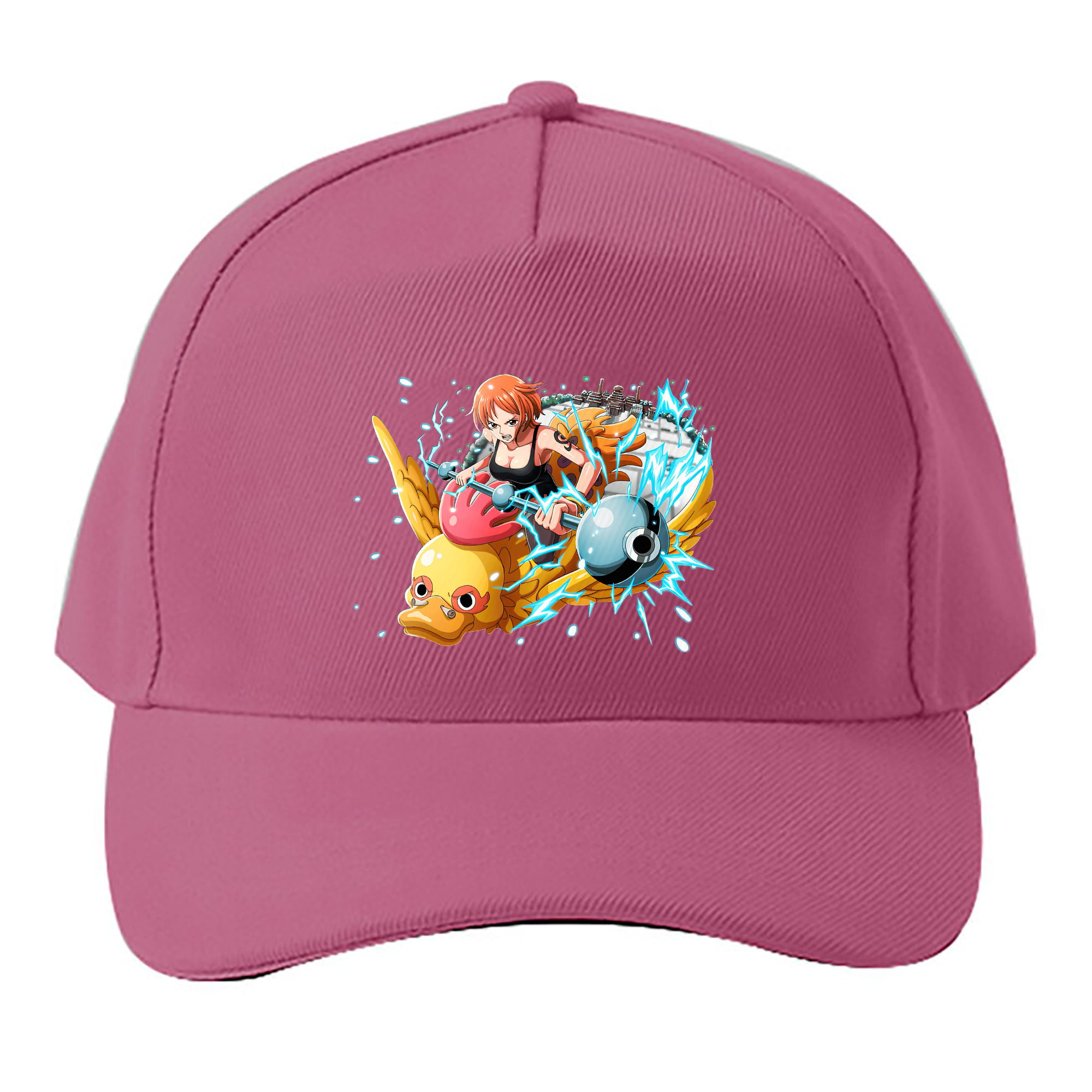 （画像用） ワンピース ナミ ONE PIECE Nami ベースボールキャップ 綿100％ 男女兼用 帽子 スポーツ
